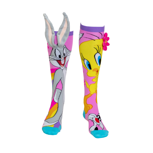 Костюмы и маски - Гольфы Madmia Tweety and bugs bunny от 6 до 9 лет (WB003)#4