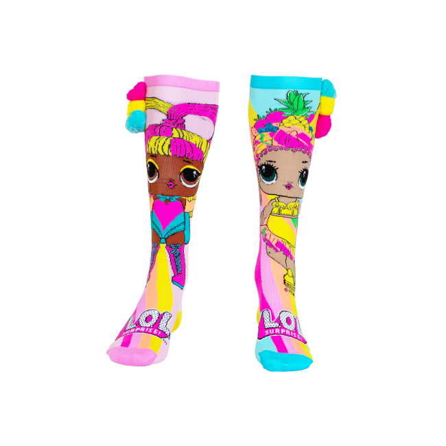 Костюмы и маски - Гольфы Madmia LOL Surprise Chica and glow от 6 до 9 лет (LOL-2)#4