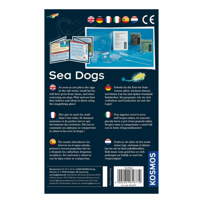 Наукові ігри, фокуси та досліди - Набір для експериментів Kosmos Морські рачки (4002051617141)#2