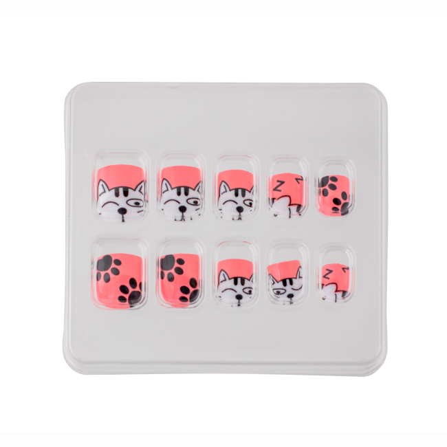 Косметика - Детские накладные ногти Lukky Kitty (T25270)#2