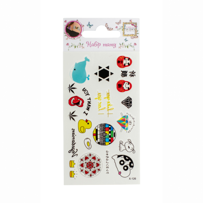 Косметика - Набор тату Lukky Fashion Будь неповторимой (T25632)#2