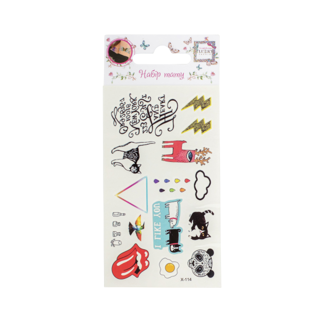 Косметика - Набор тату Lukky Fashion Будь неповторимой (T25632)#3