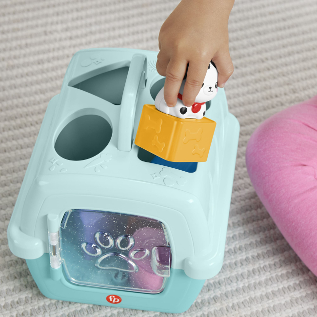 Розвивальні іграшки - Сортер Fisher-Price Переноска з тваринками (HTW93)#4