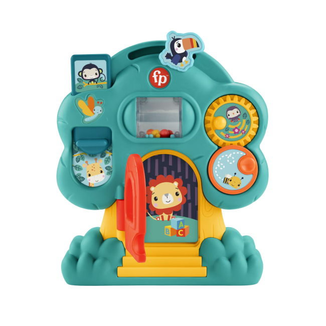 Развивающие игрушки - Развивающая игрушка Fisher-Price Веселые животные Дерево (HXK32/1)#2