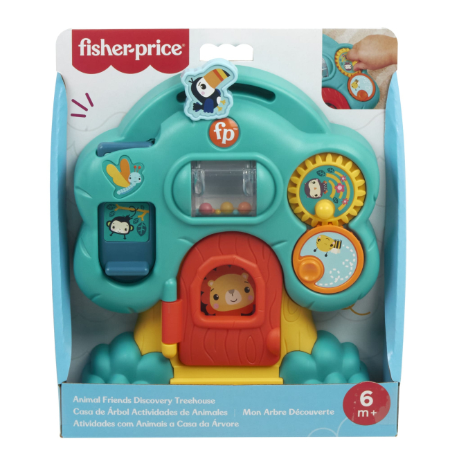 Развивающие игрушки - Развивающая игрушка Fisher-Price Веселые животные Дерево (HXK32/1)#3