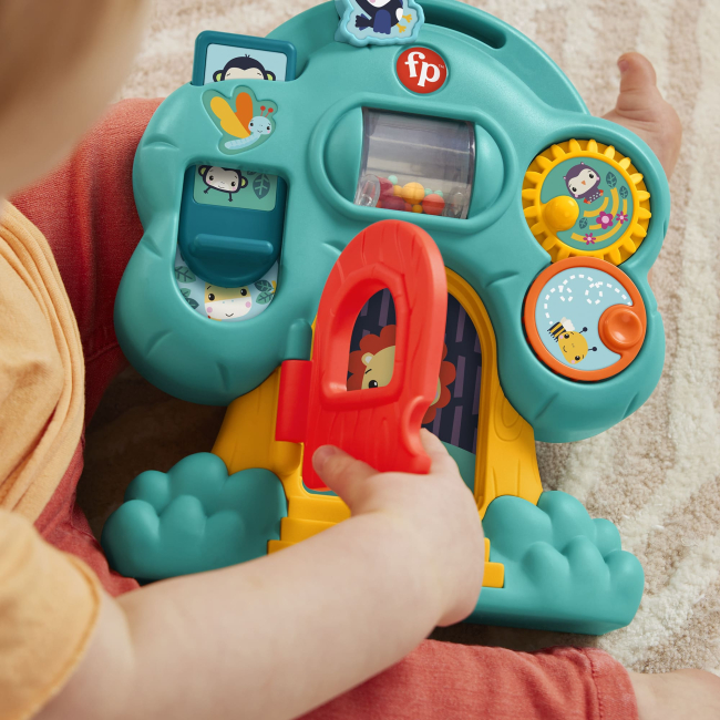 Развивающие игрушки - Развивающая игрушка Fisher-Price Веселые животные Дерево (HXK32/1)#5