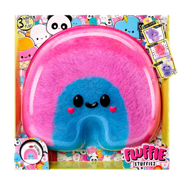 Антистрес іграшки - М’яка іграшка-антистрес Fluffie Stuffiez Large plush Веселка (594406)#3