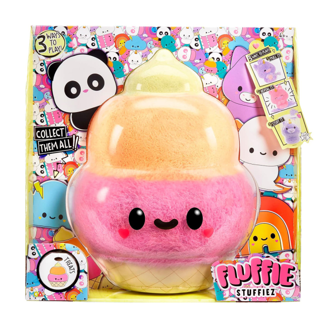 Антистресс игрушки - Мягкая игрушка-антистресс Fluffie Stuffiez Large plush Мороженое (594437)#3