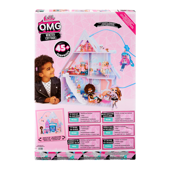 Мебель и домики - Игровой набор LOL Surprise OMG Зимний коттедж (120001)#8