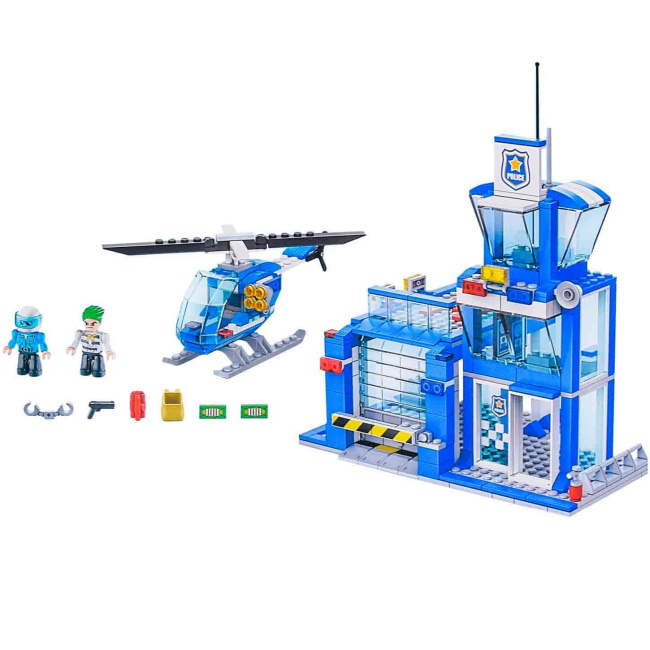 Конструкторы с уникальными деталями - Конструктор MAX City Полиция 321 деталей (83163)#2