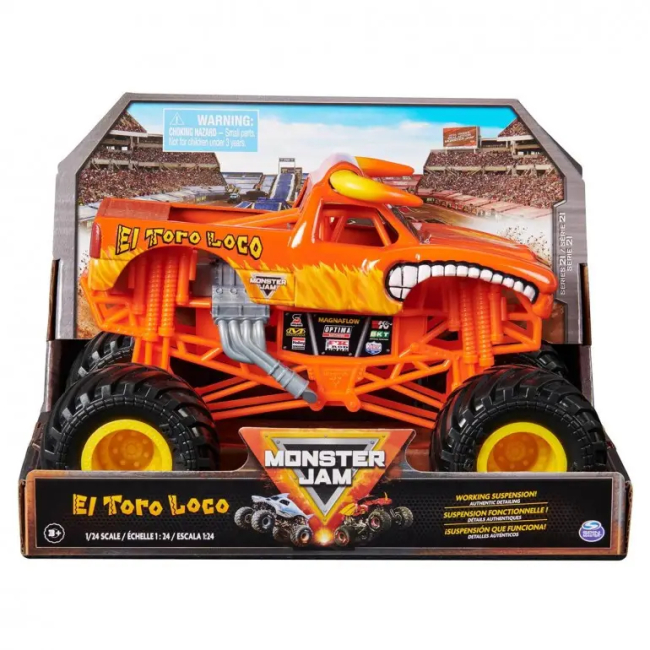 Автомоделі - Автомодель Monster Jam EI Toro Loco 1:24 (6056371/6056371-9)#2