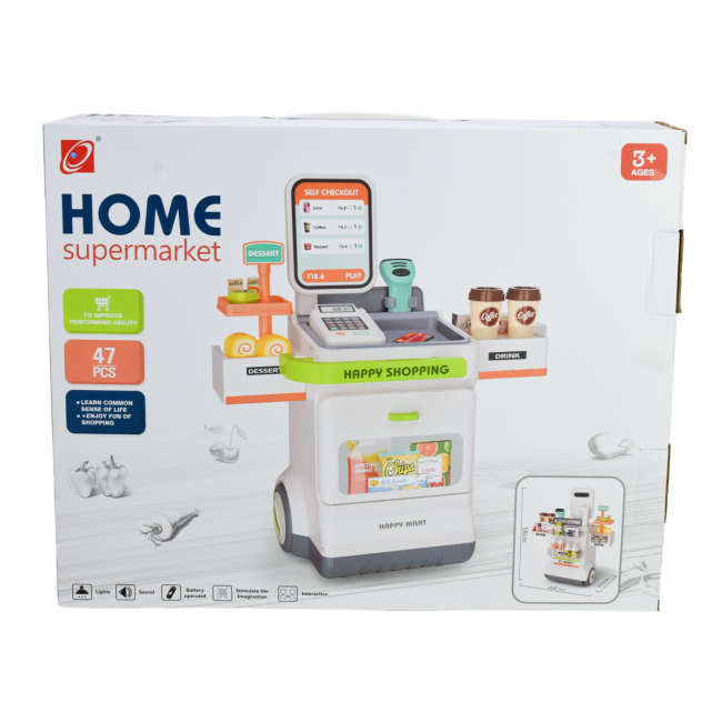 Наборы профессий - Игровой набор Shantou Jinxing Домашний супермаркет (668-121)#7