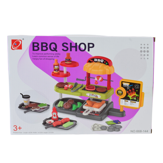 Дитячі кухні та побутова техніка - Ігровий набір Shantou Jinxing Барбекю (668-144)#4
