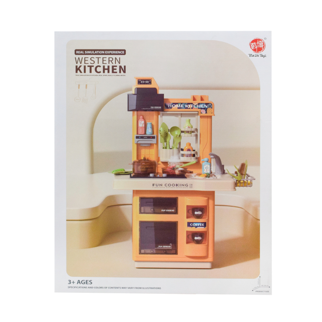 Детские кухни и бытовая техника - Игрушечный набор Shantou Jinxing Western kitchen (858B)#5