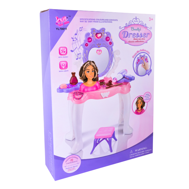 Наборы профессий - Игровой набор Shantou Jinxing Набор стилиста трюмо (YL70011)#2