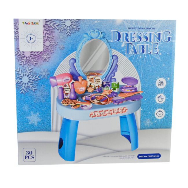 Наборы профессий - Игровой набор Shantou Jinxing Набор стилиста трюмо синие (9222/9224/1)#5