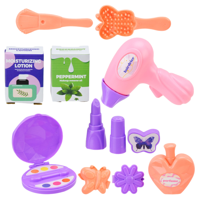 Наборы профессий - Игровой набор Shantou Jinxing Набор стилиста трюмо розовое (9222/9224/2)#3