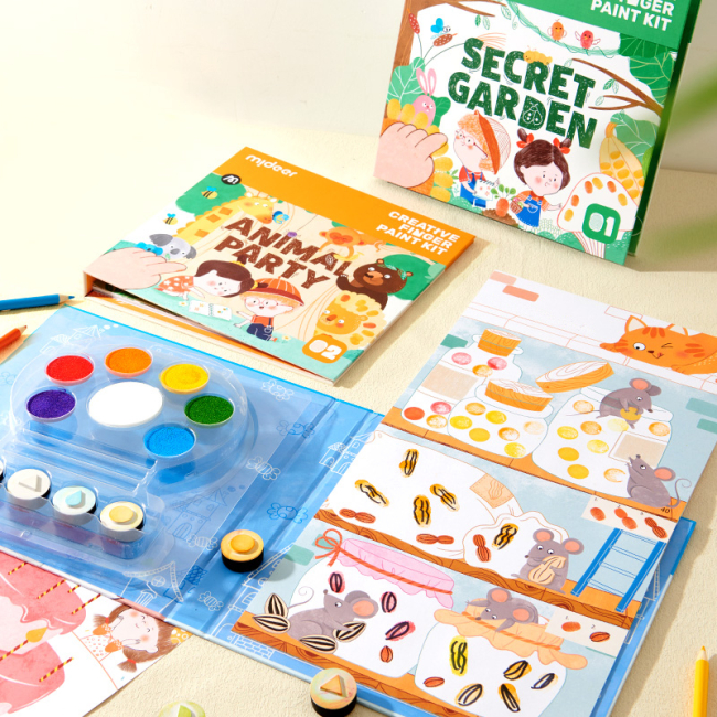 Товари для малювання - Набір для малювання Mideer Secret garden (CT1504)#2