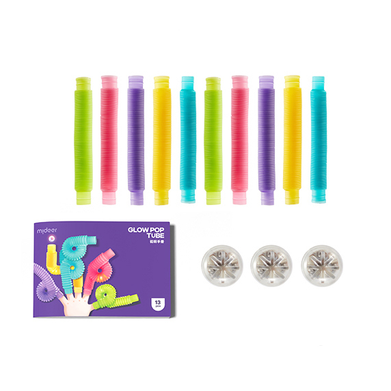 Антистрес іграшки - Набір Mideer Сяючі гнучкі трубки (MD1419)#2