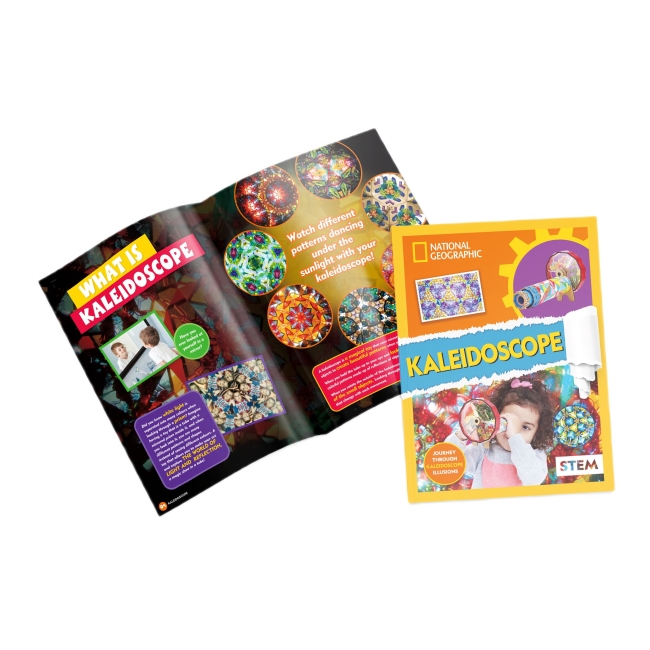 3D-пазли - Набір для моделювання CubicFun STEM Калейдоскоп (DS1090h)#4