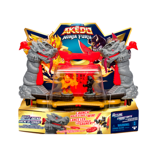 Дзиги та бойові арени - Батл арена Akedo Ninja Bosses Ninja Star (123568)#2