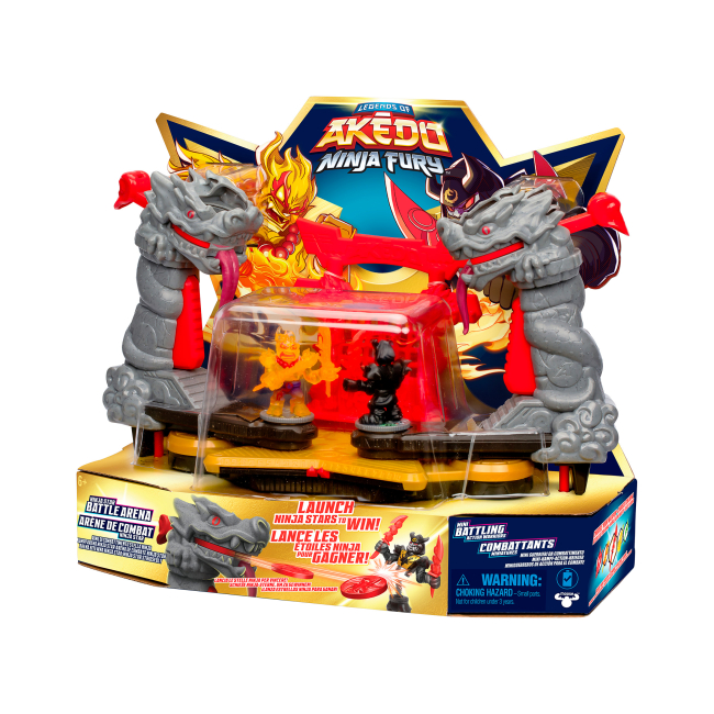 Дзиги та бойові арени - Батл арена Akedo Ninja Bosses Ninja Star (123568)#3