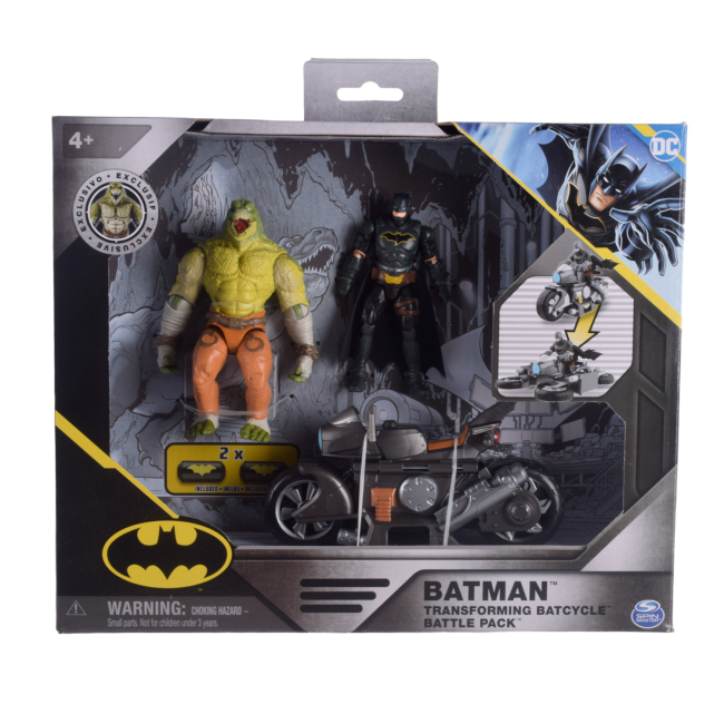 Фигурки персонажей - Игровой набор Batman Transforming Batcycle battle pack (6067444)#6