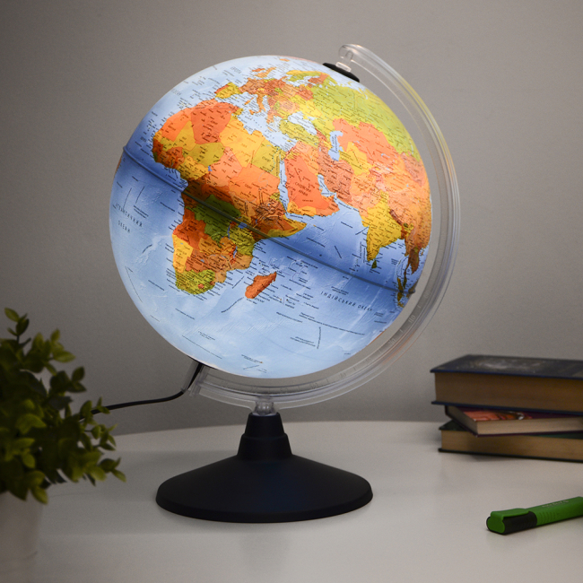Обучающие игрушки - Глобус Tecnodidattica Elite с подсветкой (0330ELFGUCLBT044)#4