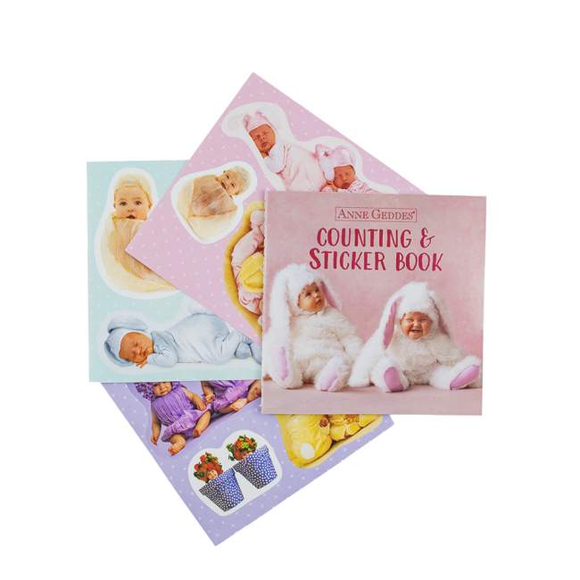 Пупси - Ігровий набір Anne Geddes Маленьке Зайченя з сумкою та стікерами 23 см (21072)#3