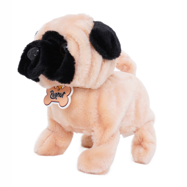 М'які тварини - Інтерактивна іграшка Pugs at play Мопс Peanut (ST-PAP28)#2