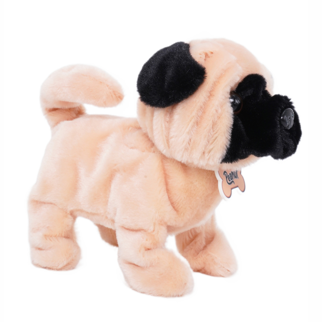 М'які тварини - Інтерактивна іграшка Pugs at play Мопс Peanut (ST-PAP28)#3