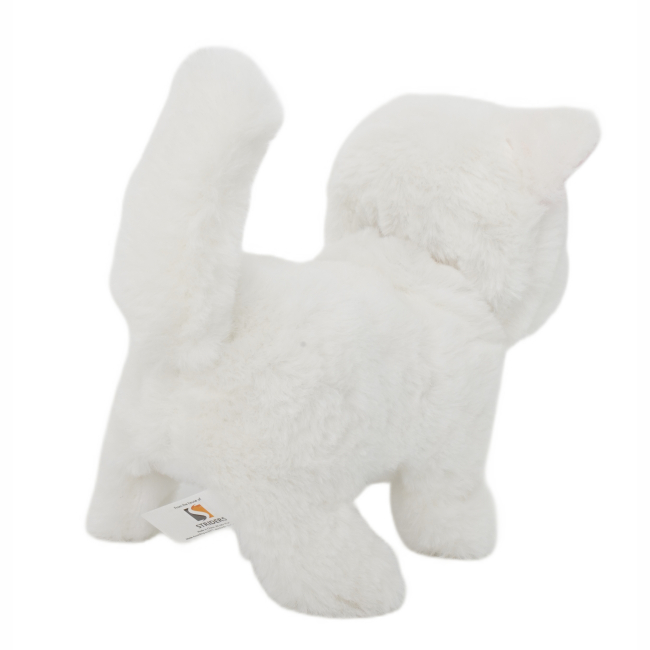 М'які тварини - Інтерактивна іграшка Pugs at play Біле кошеня Casper (ST-PAP06)#4