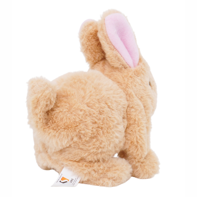 М'які тварини - Інтерактивна іграшка Pugs at play Коричневий кролик Cookie (ST-PAP11)#4