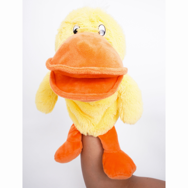 Мягкие животные - Игрушка-перчатка Pugs at play Утенок (ST-PAP33)#2