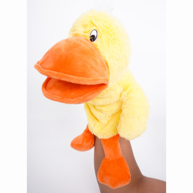 Мягкие животные - Игрушка-перчатка Pugs at play Утенок (ST-PAP33)#3