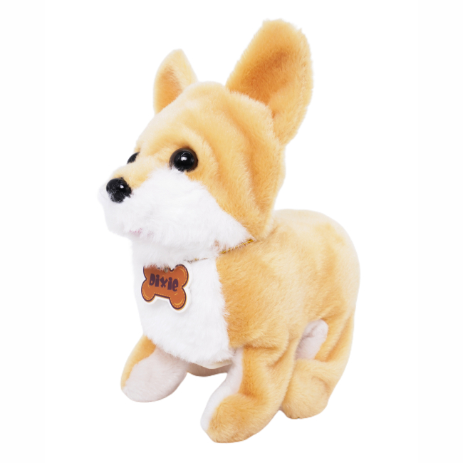 Мягкие животные - Интерактивная игрушка Pugs at play Песик Dixie (ST-PAP24)#2