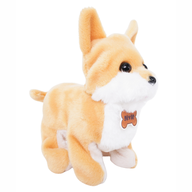 Мягкие животные - Интерактивная игрушка Pugs at play Песик Dixie (ST-PAP24)#3