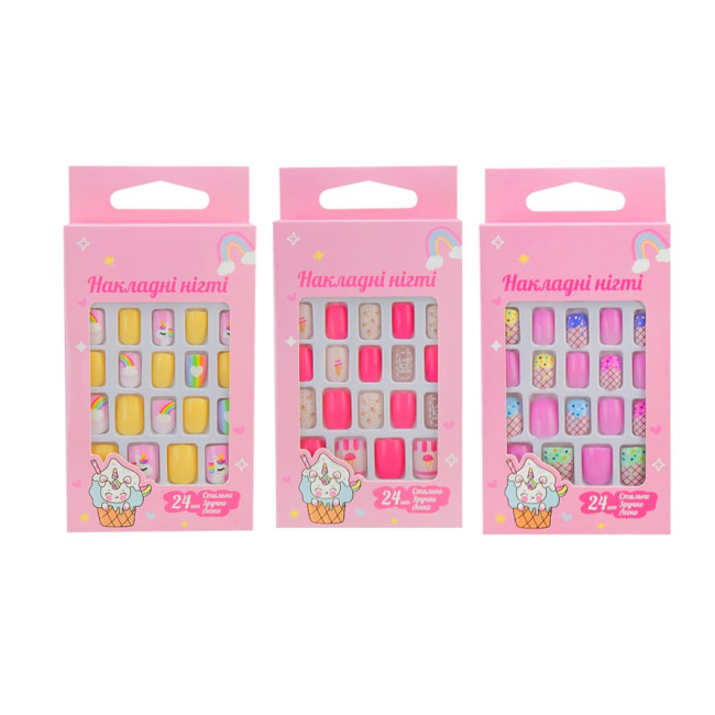 Косметика - Накладные ногти Shantou Jinxing в ассортименте (PL-524-002)#2