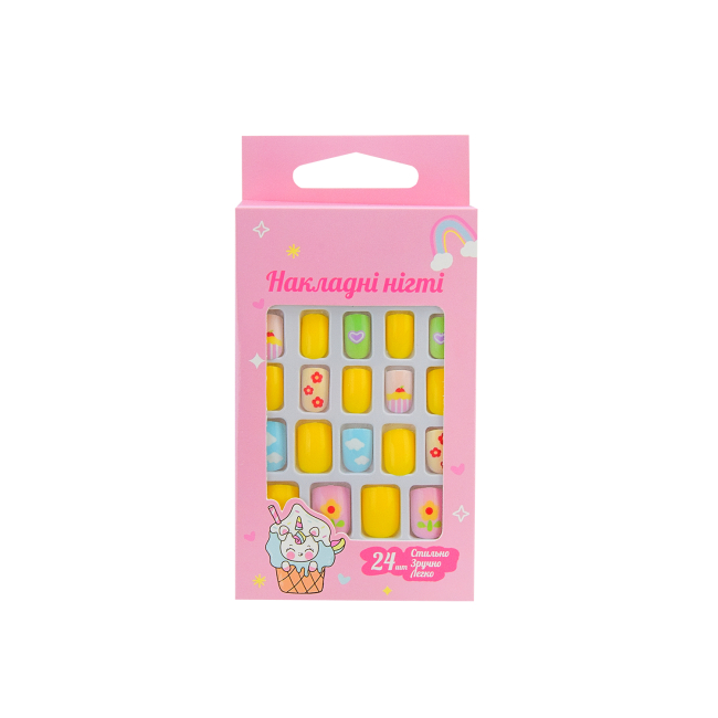 Косметика - Накладные ногти Shantou Jinxing в ассортименте (PL-524-002)#4