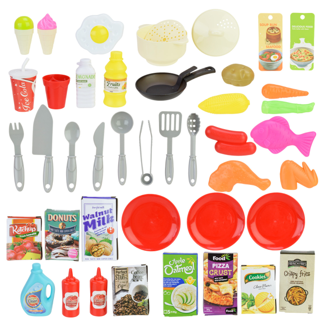 Детские кухни и бытовая техника - Игрушечный набор Shantou Jinxing Home Chef розовая (922-184/185/1)#3