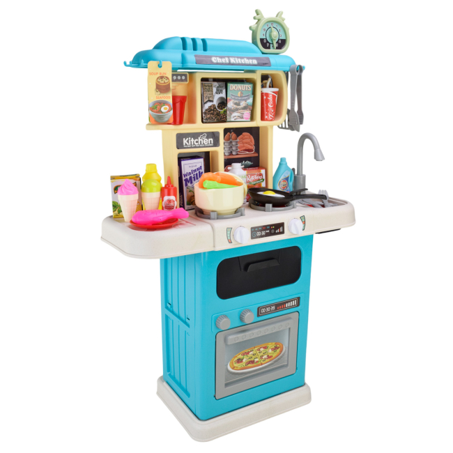 Дитячі кухні та побутова техніка - Іграшковий набір Shantou Jinxing Home Chef блакитний (922-184/185/2)#2