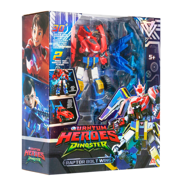 Трансформеры - Трансформер Dinoster Раптор Болт Винг (EU580815)#9