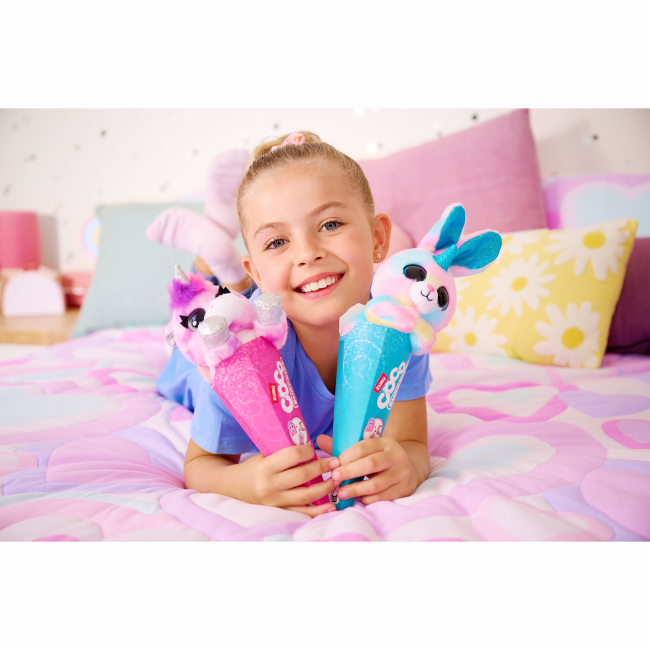 Мягкие животные - Мягкая игрушка Zuru Coco Cones fantasy Единорог Бонанза (9608SQ1/9)#3