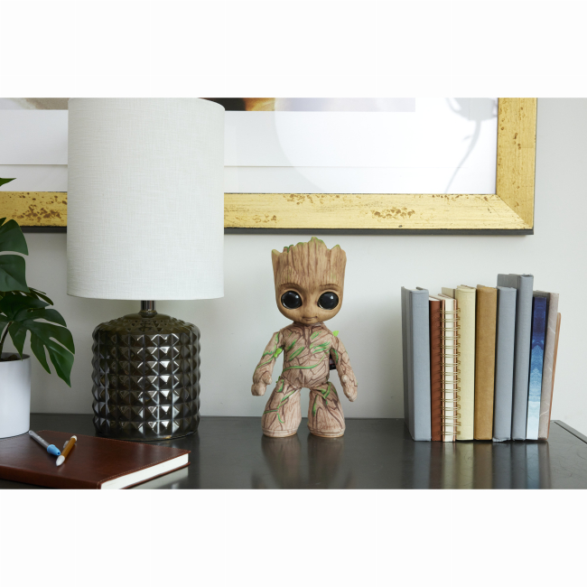 Персонажи мультфильмов - Интерактивная игрушка Marvel Guardians of The Galaxy Крутой Грут (HJM23)#5