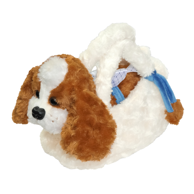 Мягкие животные - Мягкая игрушка Tigres Кокер-спаниель Джесси в сумке 20 см (СО-0129)#2