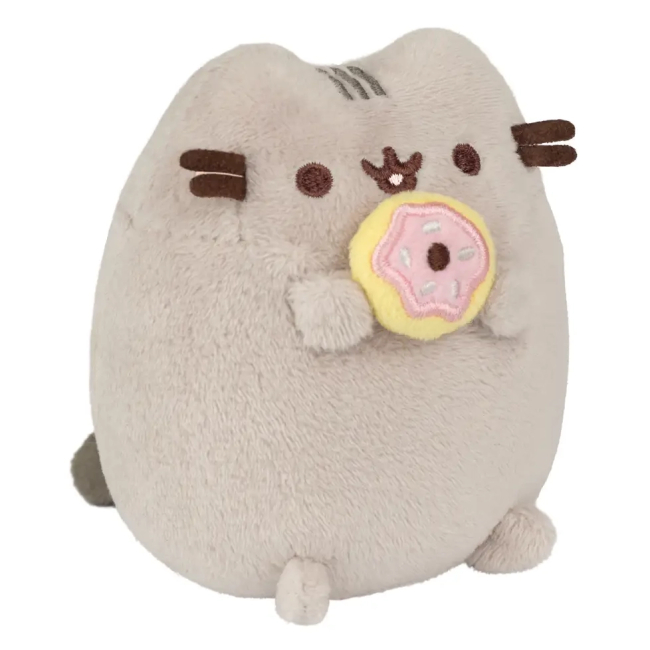 Мягкие животные - Мягкая игрушка Aurora Пушин с пончиком 11 см (210996K)#2