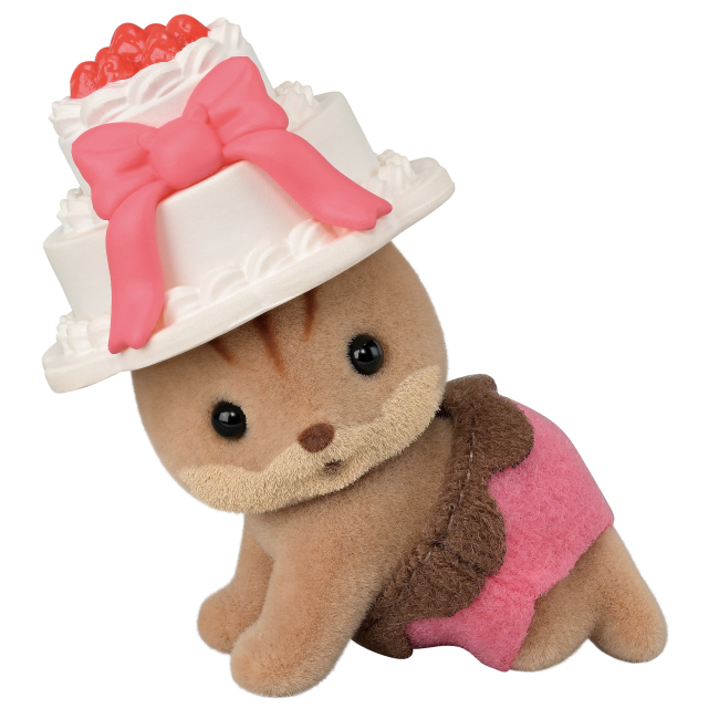 Фигурки животных - Игрушка-сюрприз Sylvanian Families Сладкая вечеринка (5765)#4