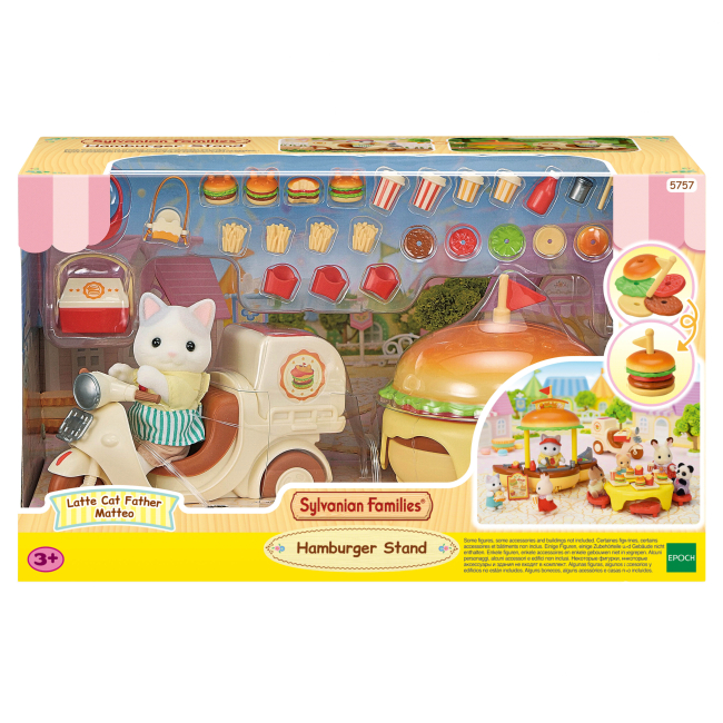 Фигурки животных - Игровой набор Sylvanian Families Ресторан на колесах (5757)#3