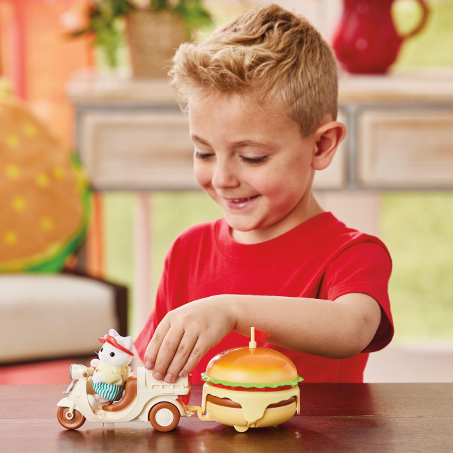 Фигурки животных - Игровой набор Sylvanian Families Ресторан на колесах (5757)#4