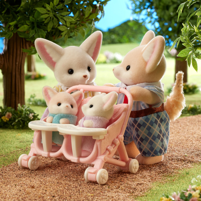 Фігурки тварин - Ігровий набір Sylvanian Families Сім'я лисиць (5696)#3
